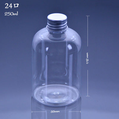 250ml διαφανή εξατομικευμένα η PET μπουκάλια χυμού