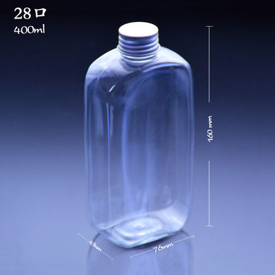 Πυκνωμένο αργίλιο ΚΑΠ 400ml 28mm μπουκάλια σαφούς χυμού