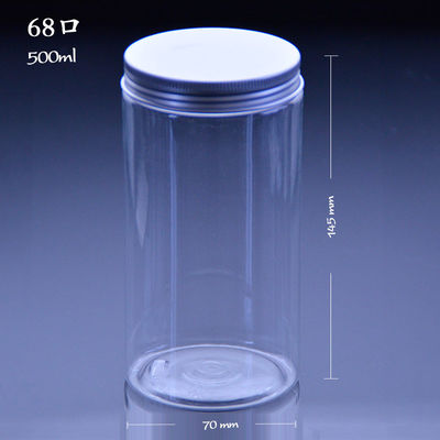 Κασσίτερος ευθύ 500ml 38mm μπισκότων τσαγιού γάλακτος πλαστικές κανάτες χυμού