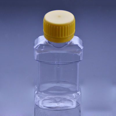 60ml διαφανή πυκνωμένα μίνι Mouthwash της PET μπουκάλια