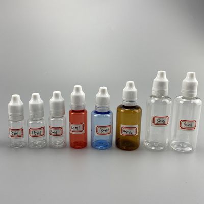 5ml 10ml που πτυχώνει τα αντικλεπτικά μπουκάλια πλαστικών εμπορευματοκιβωτίων ODM