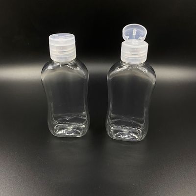 Επίπεδο Sanitizer χεριών κεφαλής κοχλίου 75ml μίας χρήσης φορητό μπουκάλι