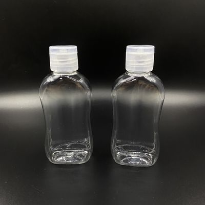 Επίπεδο Sanitizer χεριών κεφαλής κοχλίου 75ml μίας χρήσης φορητό μπουκάλι