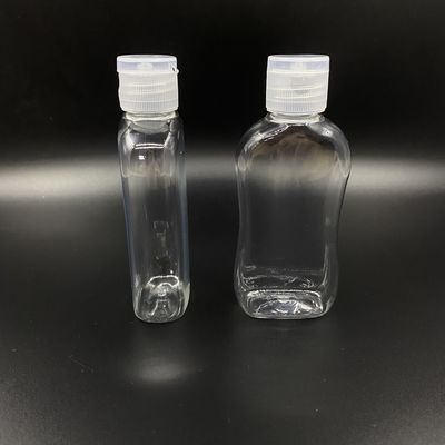 Επίπεδο Sanitizer χεριών κεφαλής κοχλίου 75ml μίας χρήσης φορητό μπουκάλι