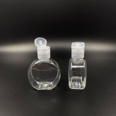 Στρογγυλά μίας χρήσης Sanitizer 30ml χεριών κενά μπουκάλια εμπορευματοκιβωτίων