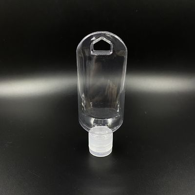 Sanitizer χεριών 50ml Carabiner μπουκάλι γάντζων Petg